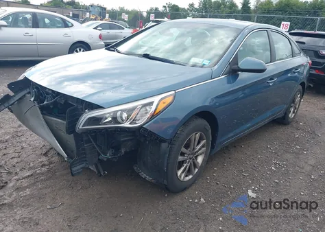 2017 Hyundai Sonata Se из США, поврежденный, VIN 5NPE24AF9HH460878